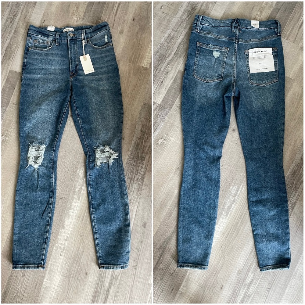 Good American Ripped Jeans